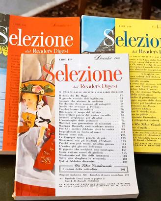 3 RIVISTE 1956 SELEZIONE READERS DIGEST