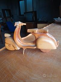 modello vespa legno anni 80
