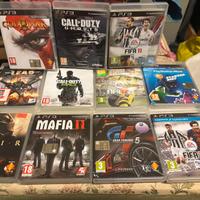 Lotto di 11 giochi PS3