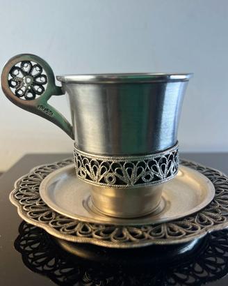 Tazza da tè o caffè vintage URSS.