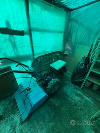 Motocoltivatore + trincia a nafta