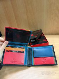 Portafoglio rfid vera pelle