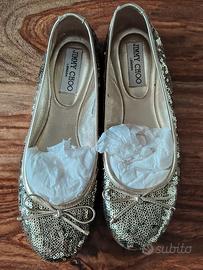 Ballerine Jimmy Choo dorate