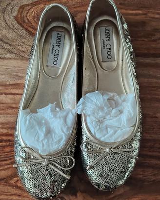 Ballerine Jimmy Choo dorate