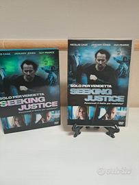 Seeking justice - solo per vendetta dvd