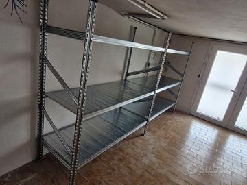 Scaffale metallico ad incastro – scaffalatura 