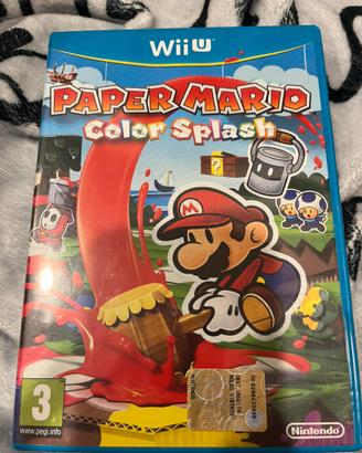 Paper mario color splash wii u