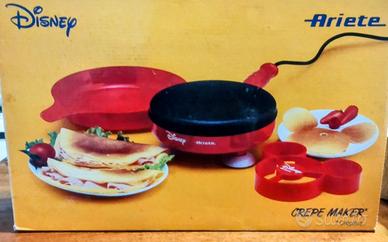 Topolino Disney Crepe Maker Ariete Nuovo 