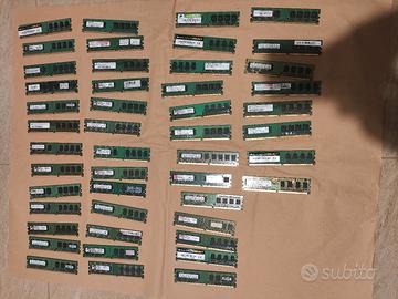 USATO - LOTTO 47 RAM DDR2 DA 1GB