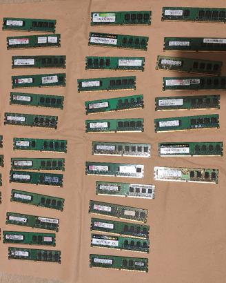 USATO - LOTTO 47 RAM DDR2 DA 1GB