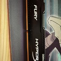 Ram HyperX fury DDR4 8 Gb