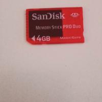 MEMORY STICK PRO DUO 4 GB SANDISK ORIGINALE