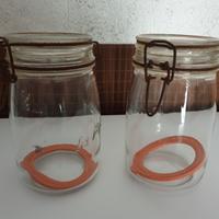 Vasi vetro a chiusura ermetica