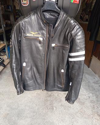 Giubbino pelle Moto Guzzi 