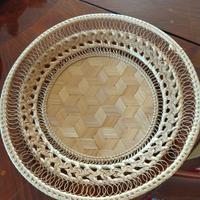 Cesto vintage in rattan