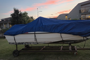 Carrello barca alaggio portata 650 kg