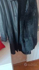 Cappotto in pelle da donna
