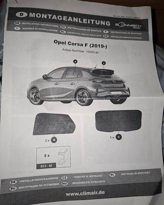 Opel Corsa F tendine posteriore