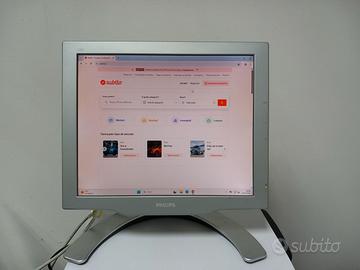 Monitor LCD 17" Philips 170C 170C4, risoluzione 12