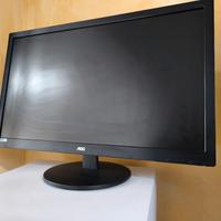 Monitor da 26 AOC + braccio porta computer 