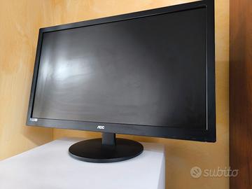 Monitor da 26 AOC + braccio porta computer 