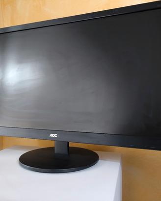 Monitor da 26 AOC + braccio porta computer 