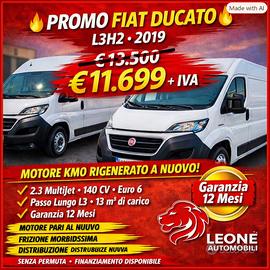 Fiat Ducato Maxi L3 H2 anno 2019 motore 0 ore 