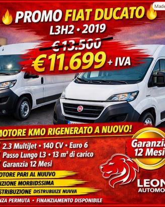 Fiat Ducato Maxi L3 H2 anno 2019 motore 0 ore 