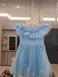 vestitino monnalisa con cintura 6 annui
