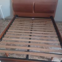 Letto matrimoniale completo di rete ortopedica nuo