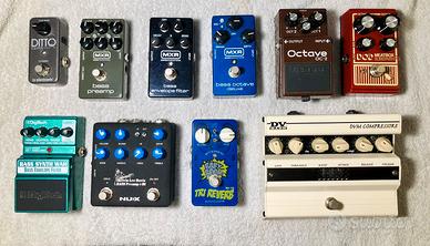 Pedali Effetti Basso MXR BOSS TC ELECTRONIC DOD