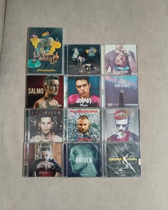 12 CD Rap Urban Ita - Fedez, Irama, Mr Rain, Salmo