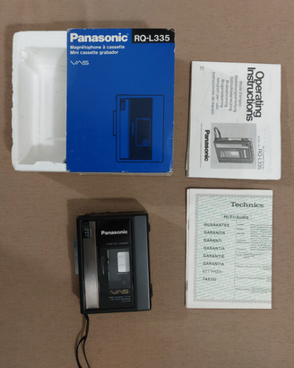 Walkman Panasonic anni '80
