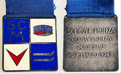 Medaglia Spilla SCI Coppa Italia 1948