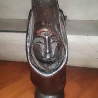 Scultura in legno sardo nuoro