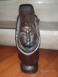 Scultura in legno sardo nuoro