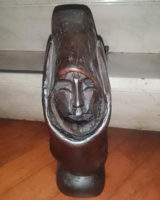 Scultura in legno sardo nuoro