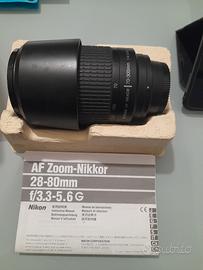 obbiettivo nikon zoom
