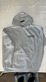 felpa essentials grigi