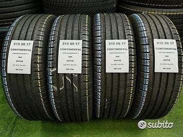 4 gomme 215 60 17 CONTINENTAL RIF2120