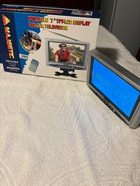 Tv portatile majestic vintage 7 pollici