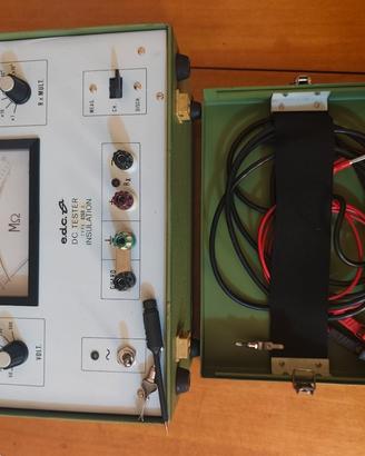 Tester per la resistenza di isolamento (megohmetro