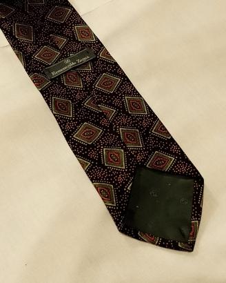 Cravatta Ermenegildo Zegna vintage 100% seta