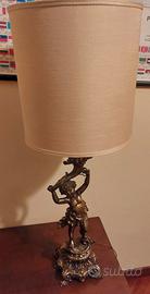 Lampada vintage Putto