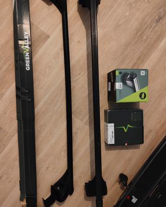 Barre portatutto Green Valley 113cm pari al nuovo