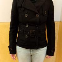 Cappotto Giacca doppiopetto Cultus nera
