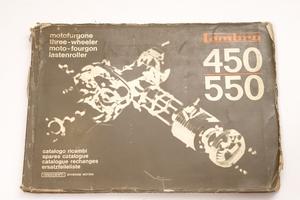 Catalogo ricambi vintage Innocenti Lambro 450 550