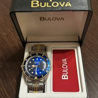 Bulova Diver Automatico 90’ Quadrante Blu e Oro