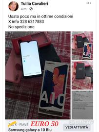 SAMSUNG GALAXY A10