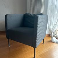 Poltrona grigia Ikea